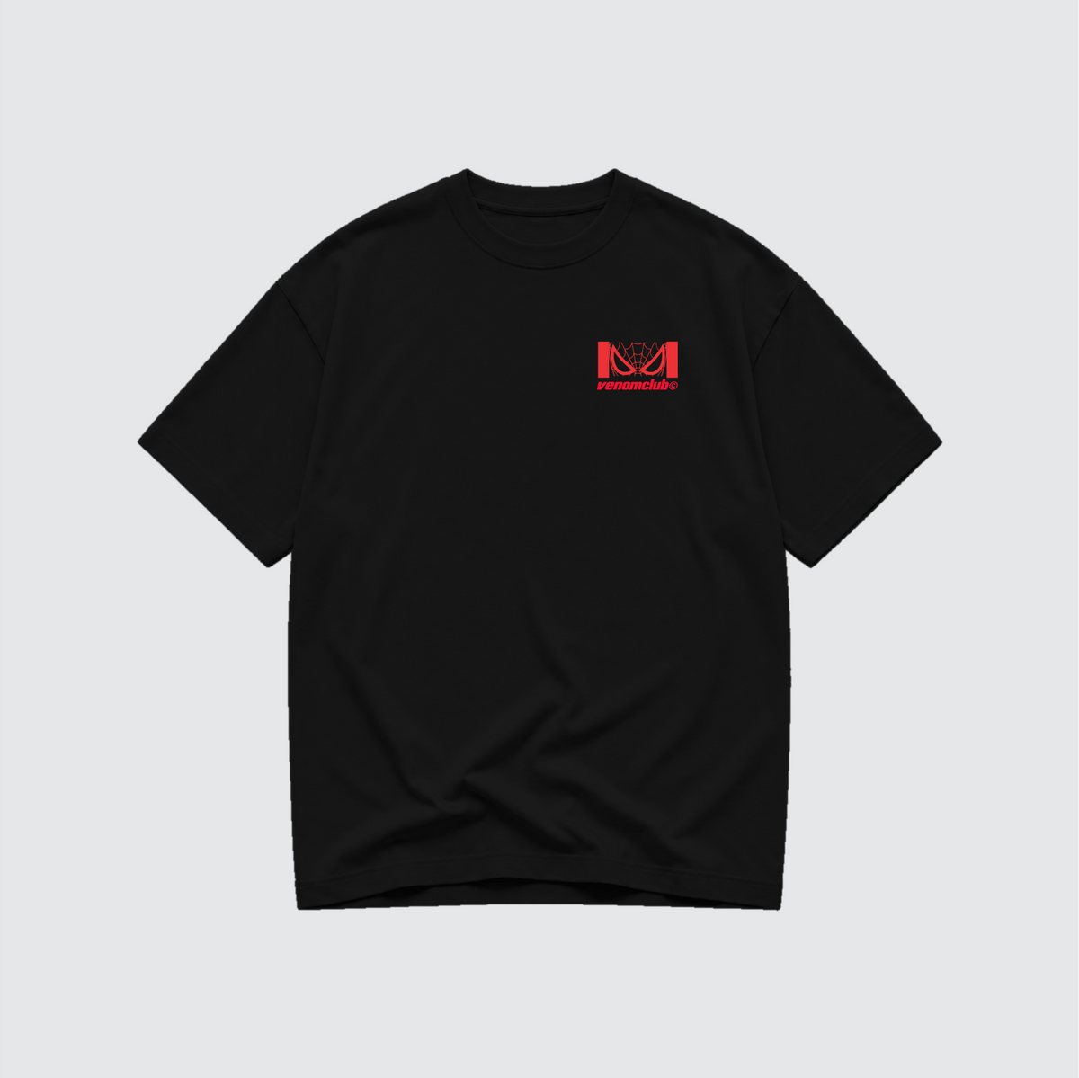 MASK MAN BLACK BOXY T-SHIRT