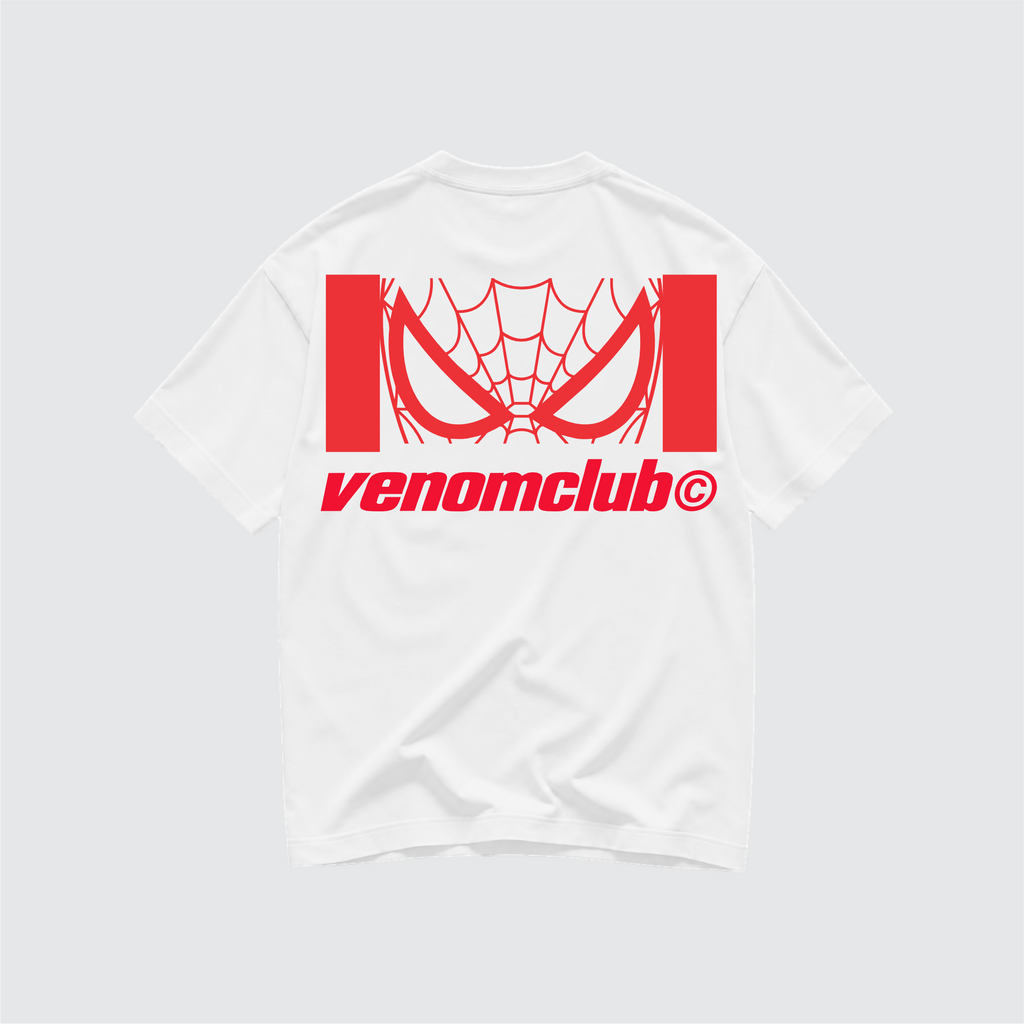 MASK MAN WHITE BOXY T-SHIRT